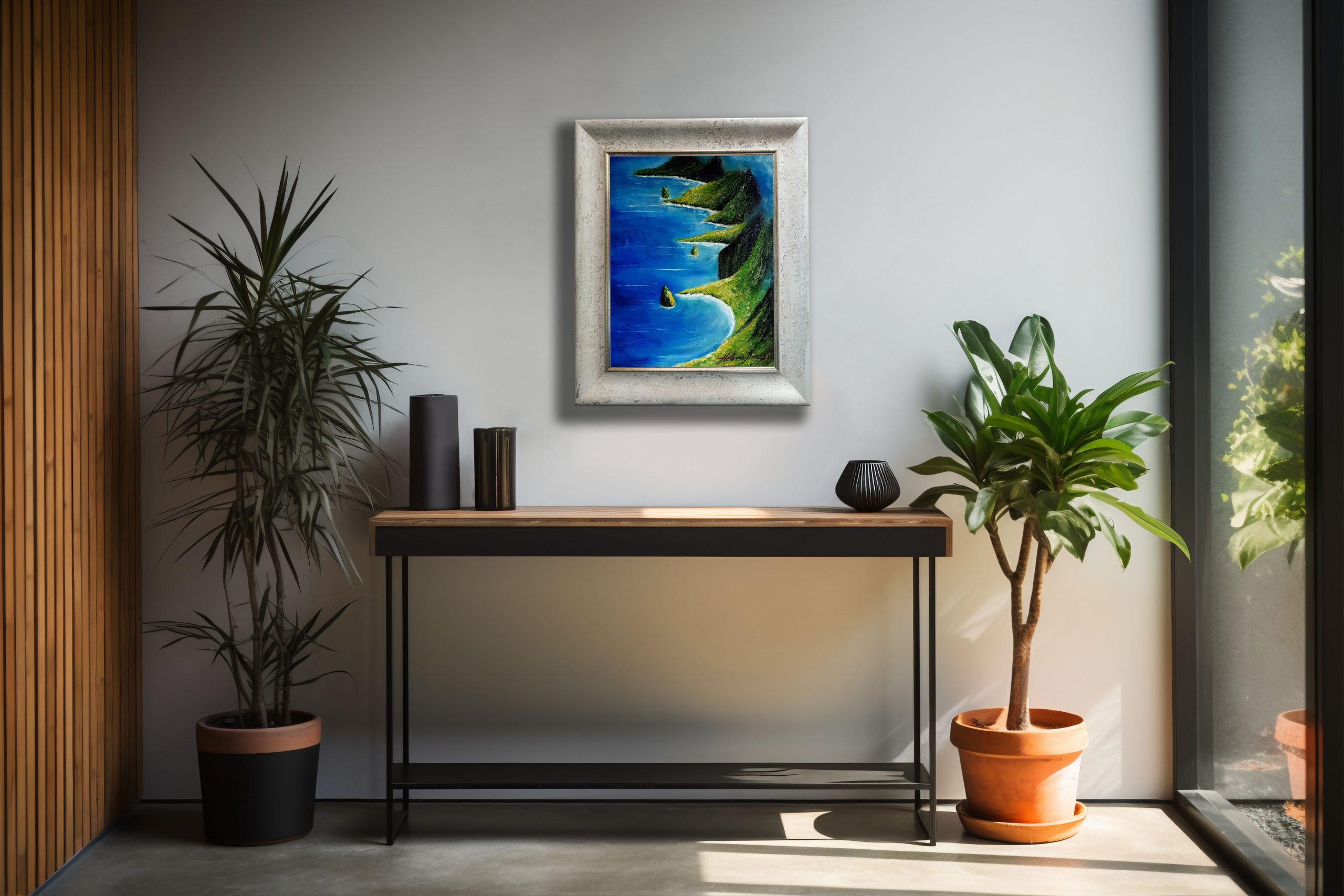 HelenaSirceljArt-Molokai Hawaii-Original-Oil-painting HelenaSirceljArt-Molokai Hawaii-Original-Oil-painting