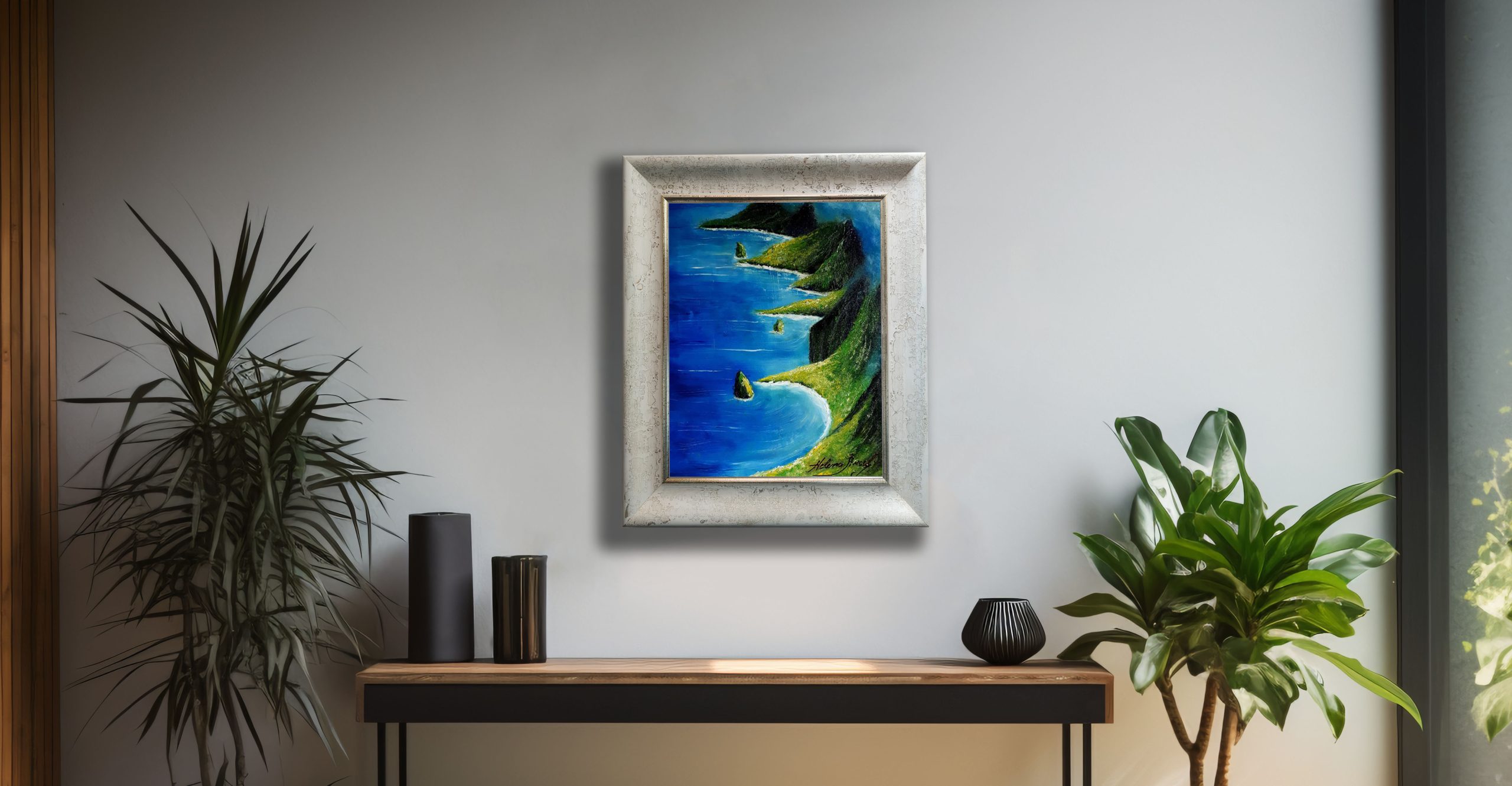 HelenaSirceljArt-Molokai Hawaii-Original-Oil-painting HelenaSirceljArt-Molokai Hawaii-Original-Oil-painting